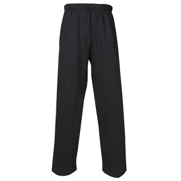 Open bottom fleece pants with two needle bottom hem, multi-needle covered... from ASI 37461 Augusta Sportswear