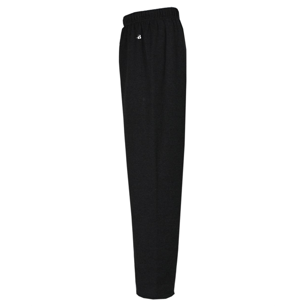 Open bottom fleece pants with two needle bottom hem, multi-needle covered... from ASI 37461 Augusta Sportswear