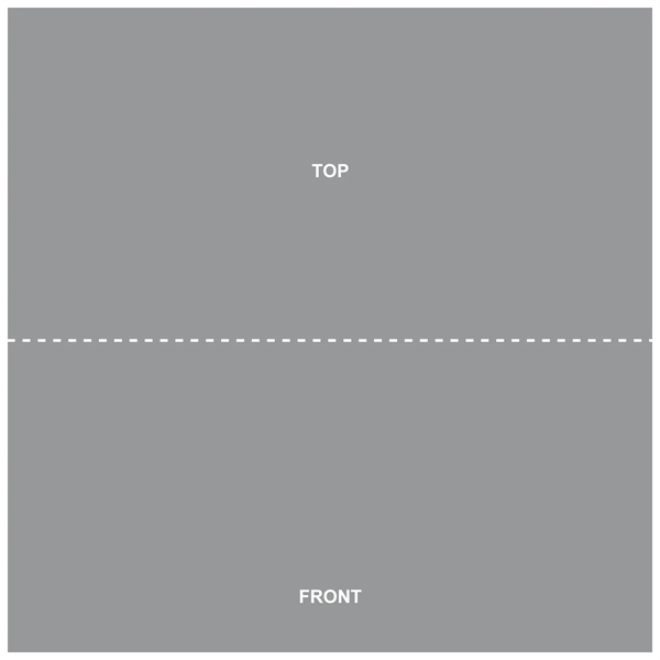 60" x 60" full color display polyester table runner drapes over... from ASI 80228 Quinn