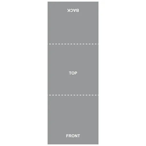 30" x 84" full color display polyester table runner drapes over... from ASI 80228 Quinn