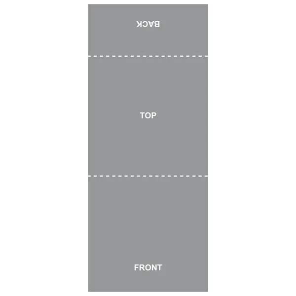 30" x 72" full color display polyester table runner drapes over... from ASI 80228 Quinn