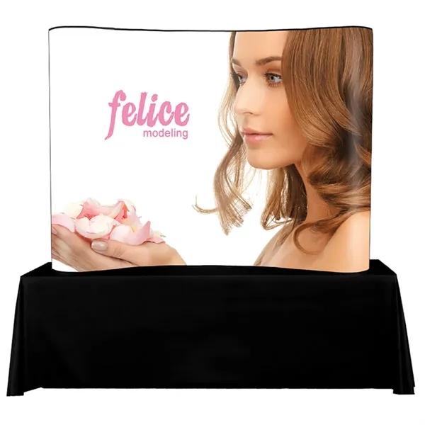 Laminated pop-up tabletop display.... from ASI 30442 Above & Beyond Advertising Products