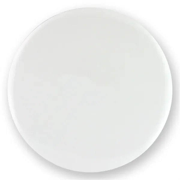 3 1/2" Celluloid two piece round button uses a metal shell... from ASI 93520 Ventura Inc