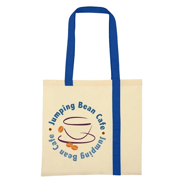 Striped Economy Cotton Canvas Tote.  5 oz. Canvas.  29"... from ASI 61125 Hit Promotional Products / Hit®
