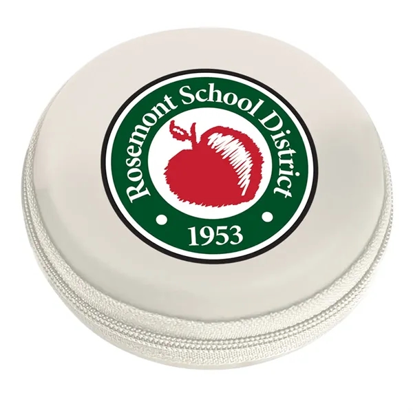 3"D rounded zippered travel case for electronic accessories and small chargers,... from ASI 61125 Hit Promotional Products / Hit®