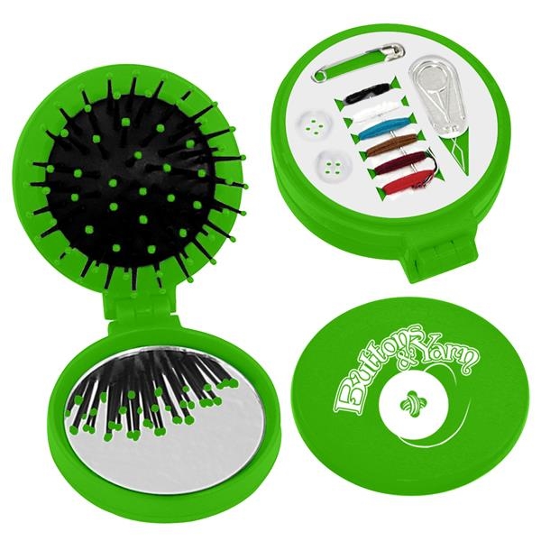 3 in 1 sewing kit, high impact plastic with shatter resistant,... from ASI 61125 Hit Promotional Products