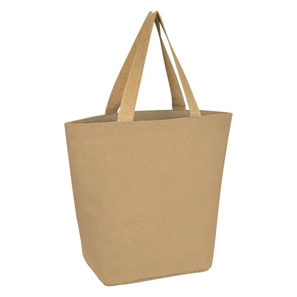 Tote bag made of 100% pure jute which is biodegradable 24"... from ASI 61125 Hit Promotional Products / Hit®