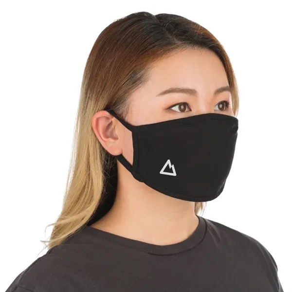 Standard reusable face mask made of 3-ply, 6 oz. cotton with... from ASI 57655 STOPNGO Line