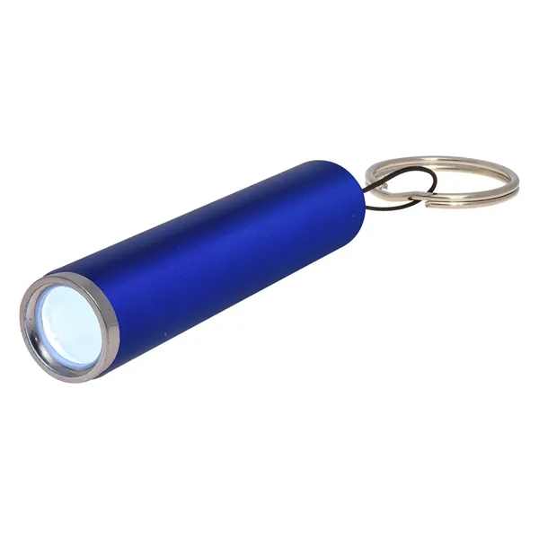 Ray light-up LED flashlight with a keyring and button cell batteries... from ASI 61125 Hit Promotional Products / Hit®