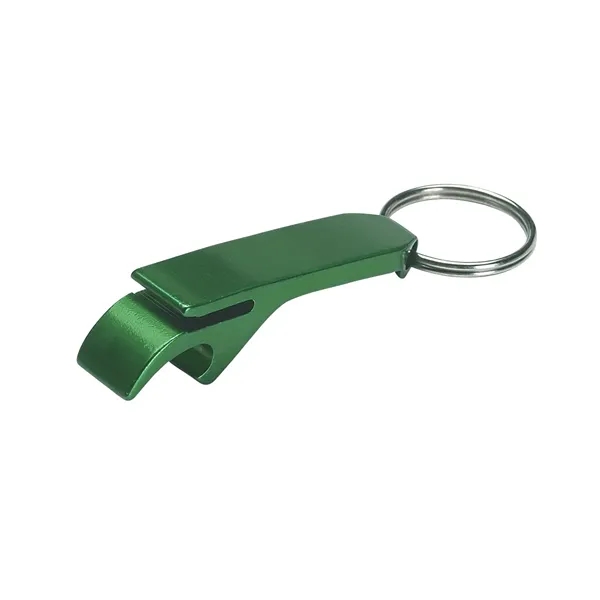 Aluminum Bottle/Can Opener Key Ring.  Opens Bottles and Flip-Top Cans.... from ASI 61125 Hit Promotional Products / Hit®