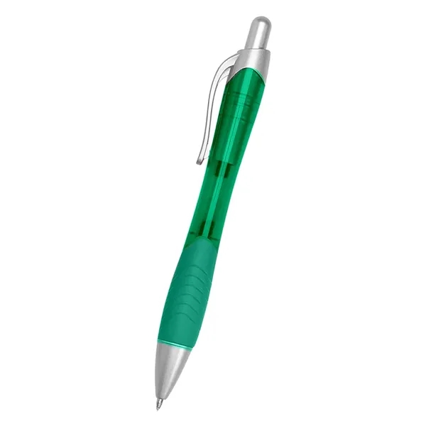 Gel pen with contoured rubberized grip for writing comfort and control.... from ASI 61125 Hit Promotional Products / Hit®