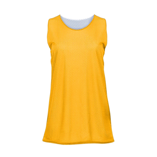 Women's tank with double-needle hem, Reversible, Each layer individually bottom hemmed... from ASI 37461 Augusta Sportswear