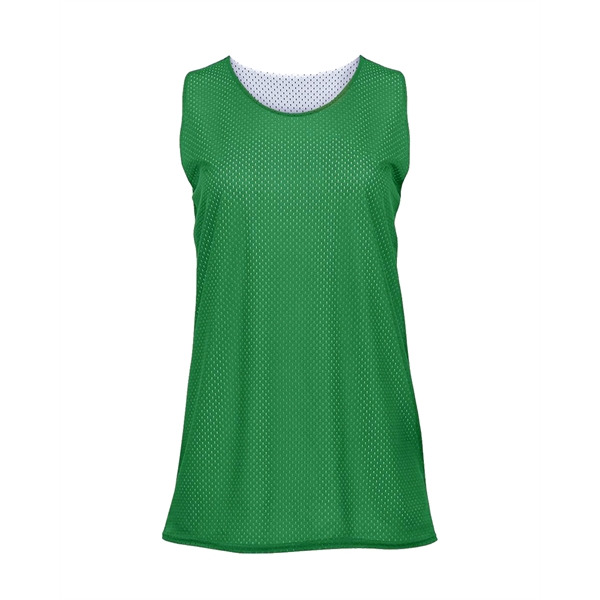 Women's tank with double-needle hem, Reversible, Each layer individually bottom hemmed... from ASI 37461 Augusta Sportswear