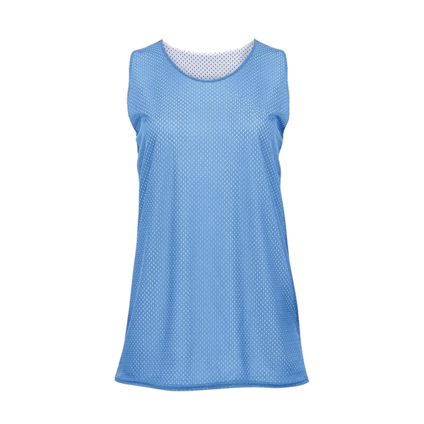 Women's tank with double-needle hem, Reversible, Each layer individually bottom hemmed... from ASI 37461 Augusta Sportswear