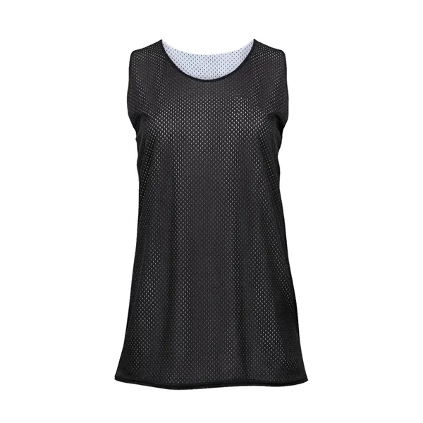 Women's tank with double-needle hem, Reversible, Each layer individually bottom hemmed... from ASI 37461 Augusta Sportswear