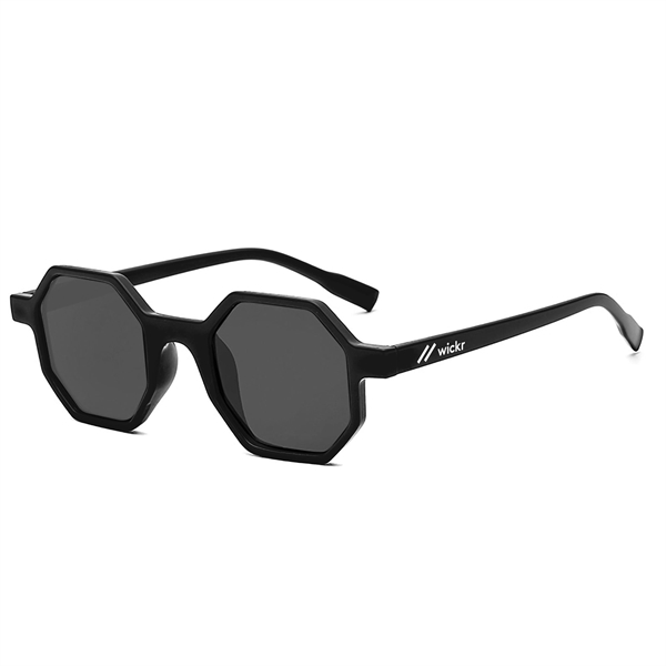 Quality PC Hexagon Frosted sunglasses with dark UV400 impact resistant PC... from ASI 57371 Eyevertising / Eyevertising®
