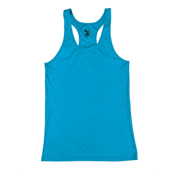 Racerback tank with room to print, Badger heat seal logo on... from ASI 37461 Augusta Sportswear