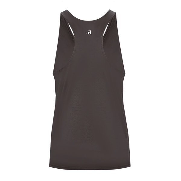 Racerback tank with room to print, Badger heat seal logo on... from ASI 37461 Augusta Sportswear