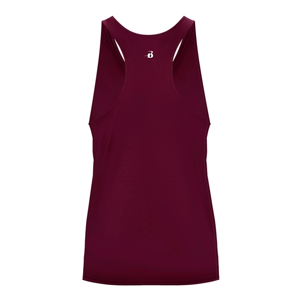 Racerback tank with room to print, Badger heat seal logo on... from ASI 37461 Augusta Sportswear