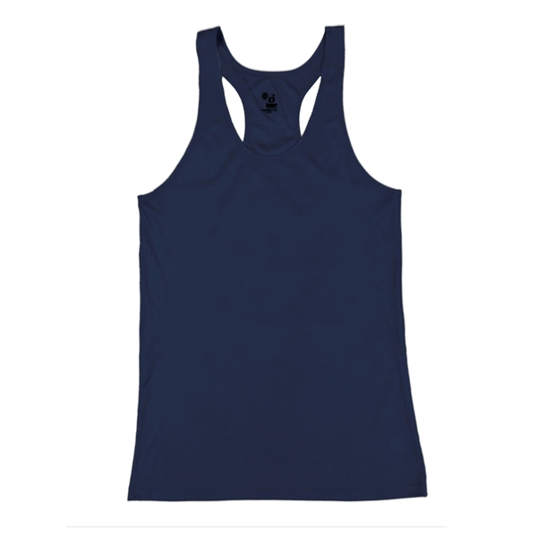 Racerback tank with room to print, Badger heat seal logo on... from ASI 37461 Augusta Sportswear
