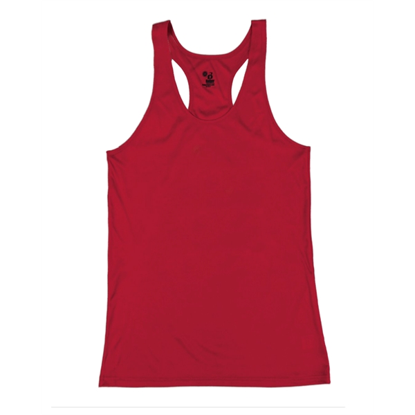 Racerback tank with room to print, Badger heat seal logo on... from ASI 37461 Augusta Sportswear