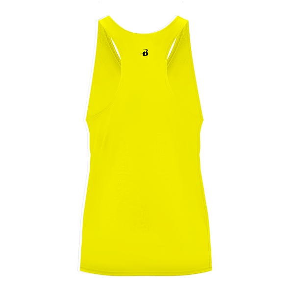 Racerback tank with room to print, Badger heat seal logo on... from ASI 37461 Augusta Sportswear