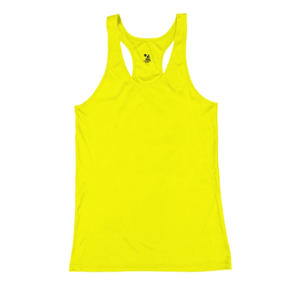 Racerback tank with room to print, Badger heat seal logo on... from ASI 37461 Augusta Sportswear