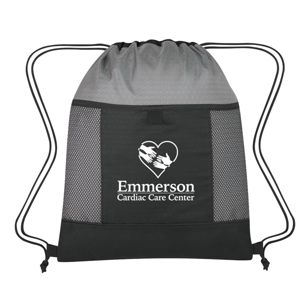 Honeycomb Ripstop Drawstring Bag.  Made of 420 Denier Ripstop. ... from ASI 61125 Hit Promotional Products / Hit®