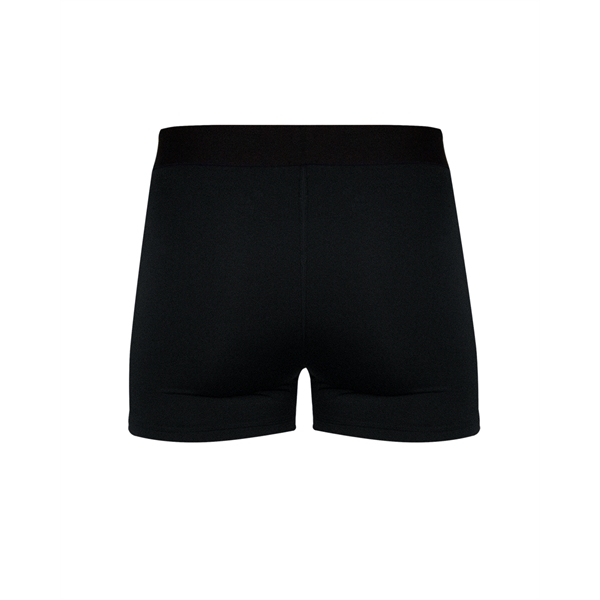 Girl's compression shorts with 1.5" plush elastic waistband, 2. 5" inseam,... from ASI 37461 Augusta Sportswear