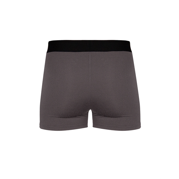 Girl's compression shorts with 1.5" plush elastic waistband, 2. 5" inseam,... from ASI 37461 Augusta Sportswear