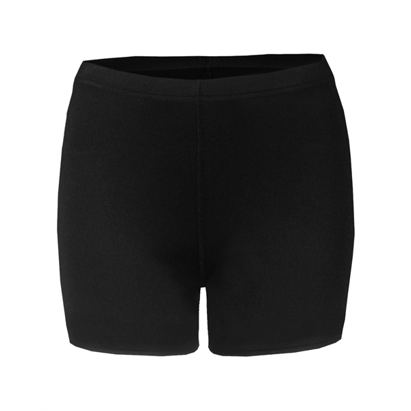 Women's compression shorts with 1.5 covered elastic band, stretch body fit,... from ASI 37461 Augusta Sportswear