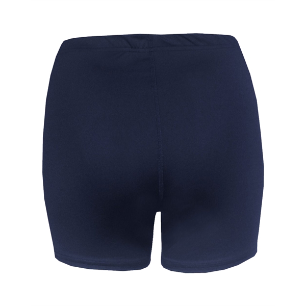 Women's compression shorts with 1.5 covered elastic band, stretch body fit,... from ASI 37461 Augusta Sportswear