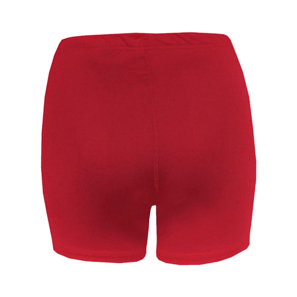 Women's compression shorts with 1.5 covered elastic band, stretch body fit,... from ASI 37461 Augusta Sportswear