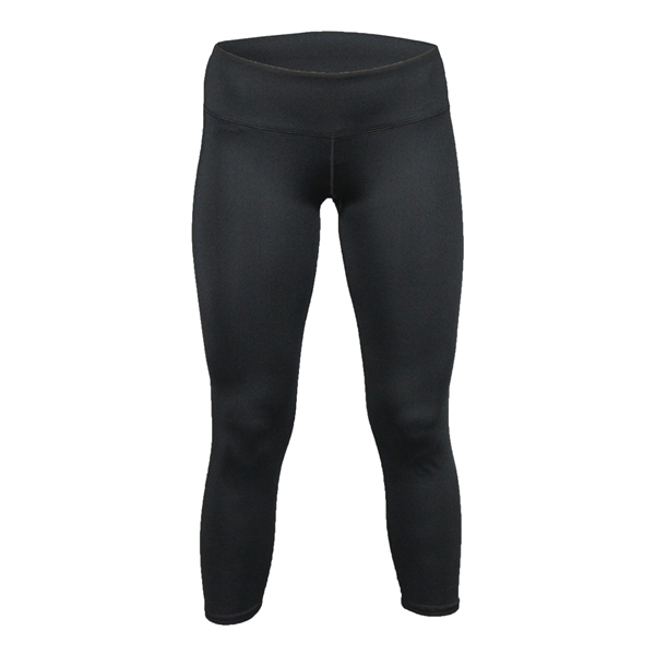 Women's tights with 3" waistband, stretch body fit, three-needle hem, Badger... from ASI 37461 Augusta Sportswear