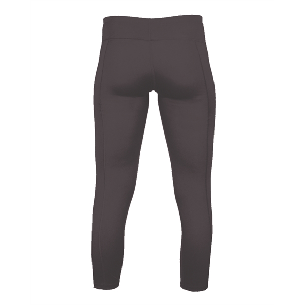 Women's tights with 3" waistband, stretch body fit, three-needle hem, Badger... from ASI 37461 Augusta Sportswear