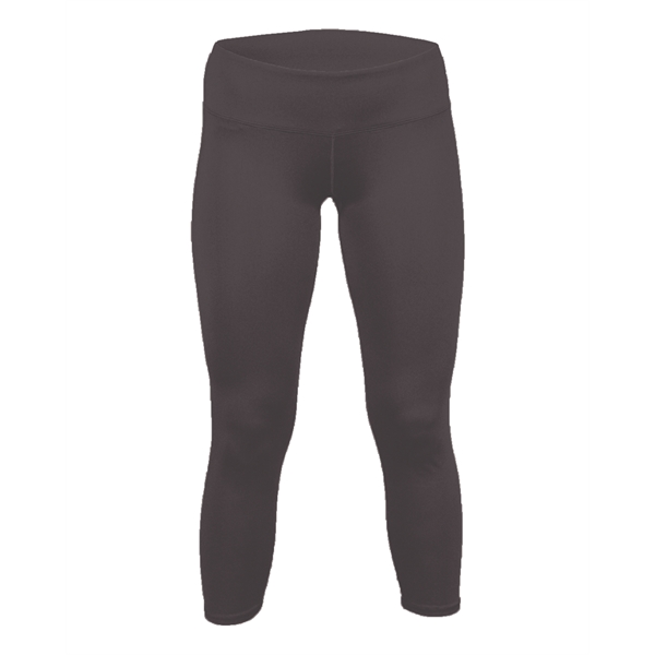 Women's tights with 3" waistband, stretch body fit, three-needle hem, Badger... from ASI 37461 Augusta Sportswear