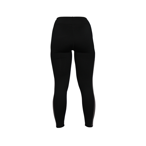 Women's tights with contrast side panel insert with room to print,... from ASI 37461 Augusta Sportswear
