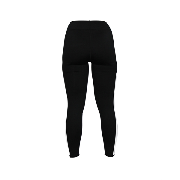 Women's tights with contrast side panel insert with room to print,... from ASI 37461 Augusta Sportswear