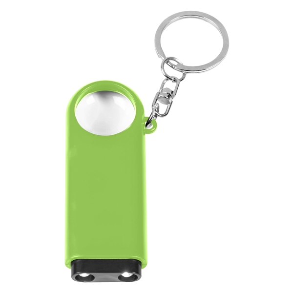 Magnifier and LED light key chain.... from ASI 61125 Hit Promotional Products / Hit®