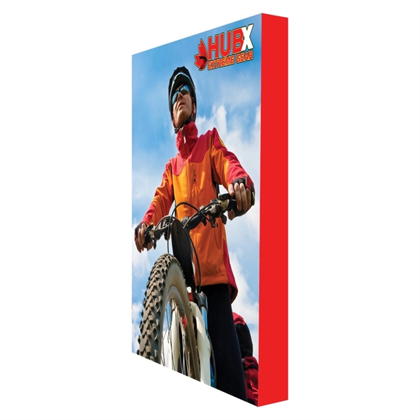 Fabric pop-up display with choice of end caps or no end... from ASI 30442 Above & Beyond Advertising Products