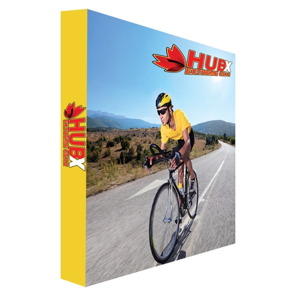 Fabric pop-up display with choice of end caps or no end... from ASI 30442 Above & Beyond Advertising Products