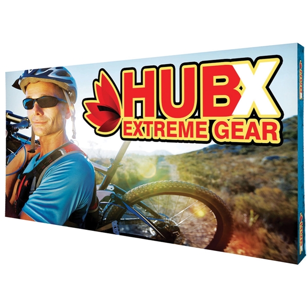 Fabric pop-up display with choice of end caps or no end... from ASI 30442 Above & Beyond Advertising Products