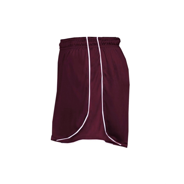 Women's shorts with 3" inseam, piped side panel and hem, 1.... from ASI 37461 Augusta Sportswear