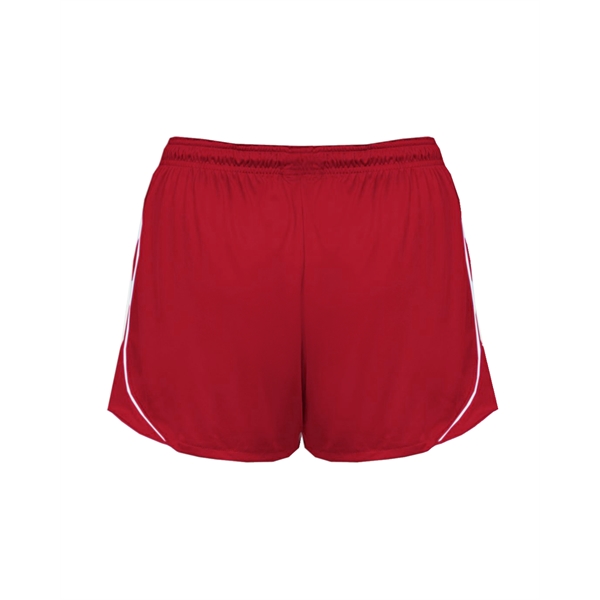 Women's shorts with 3" inseam, piped side panel and hem, 1.... from ASI 37461 Augusta Sportswear
