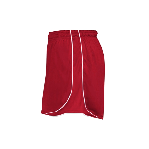 Women's shorts with 3" inseam, piped side panel and hem, 1.... from ASI 37461 Augusta Sportswear
