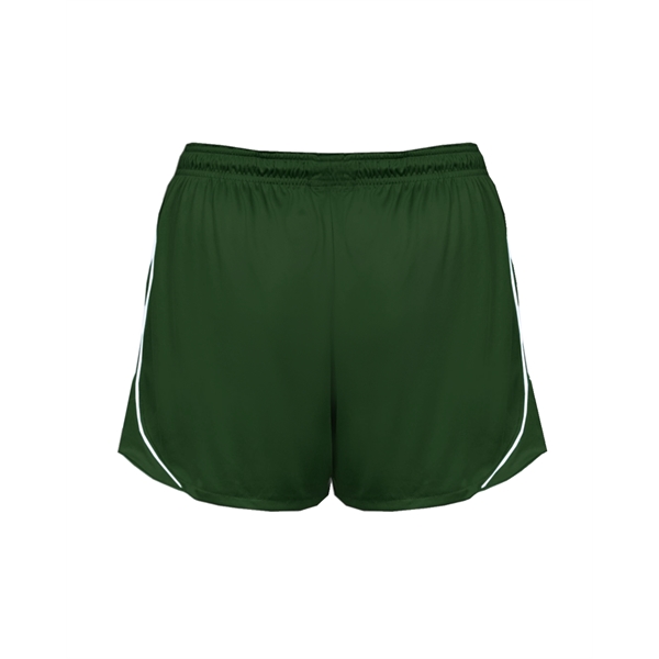 Women's shorts with 3" inseam, piped side panel and hem, 1.... from ASI 37461 Augusta Sportswear