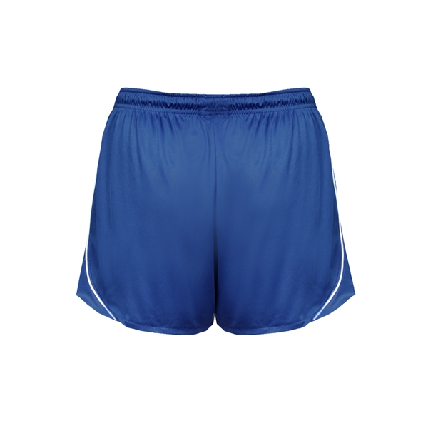 Women's shorts with 3" inseam, piped side panel and hem, 1.... from ASI 37461 Augusta Sportswear