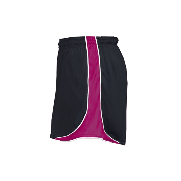 Women's shorts with 3" inseam, piped side panel and hem, 1.... from ASI 37461 Augusta Sportswear