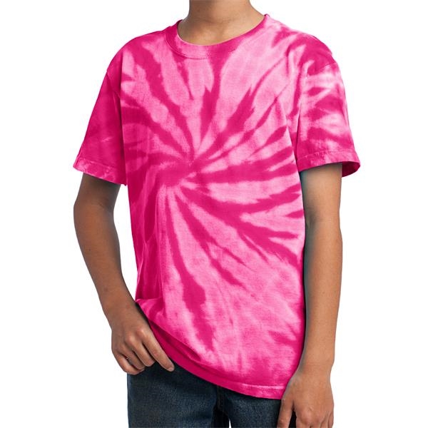 5.4 oz. youth tie-dye t-shirt made from 100% cotton, CPSIA tracking... from ASI 61125 Hit Promotional Products