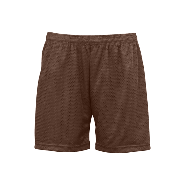 Women's shorts with double-needle hem, covered elastic waistband with drawcord, 5"... from ASI 37461 Augusta Sportswear
